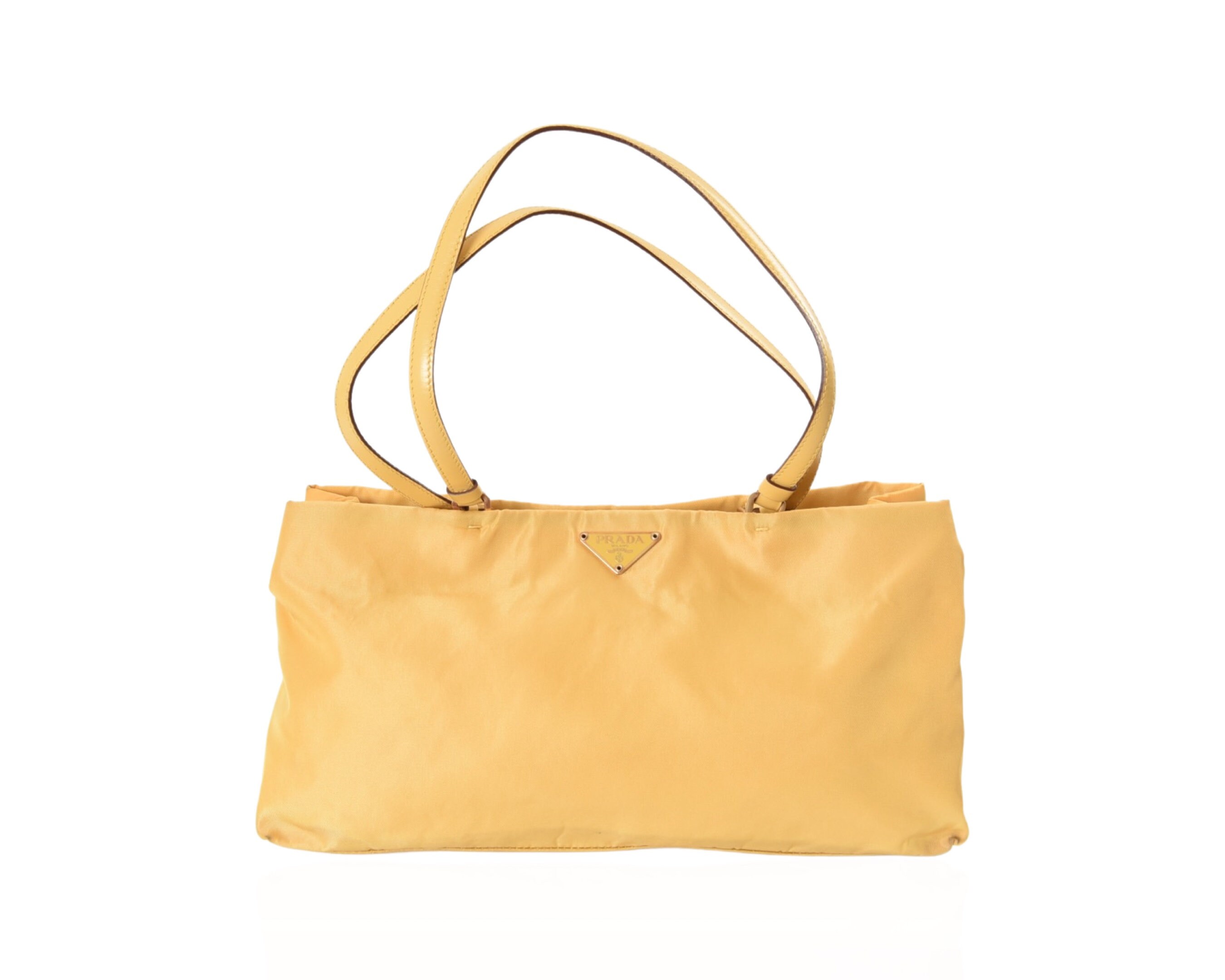 Prada nylon bag yellow sale