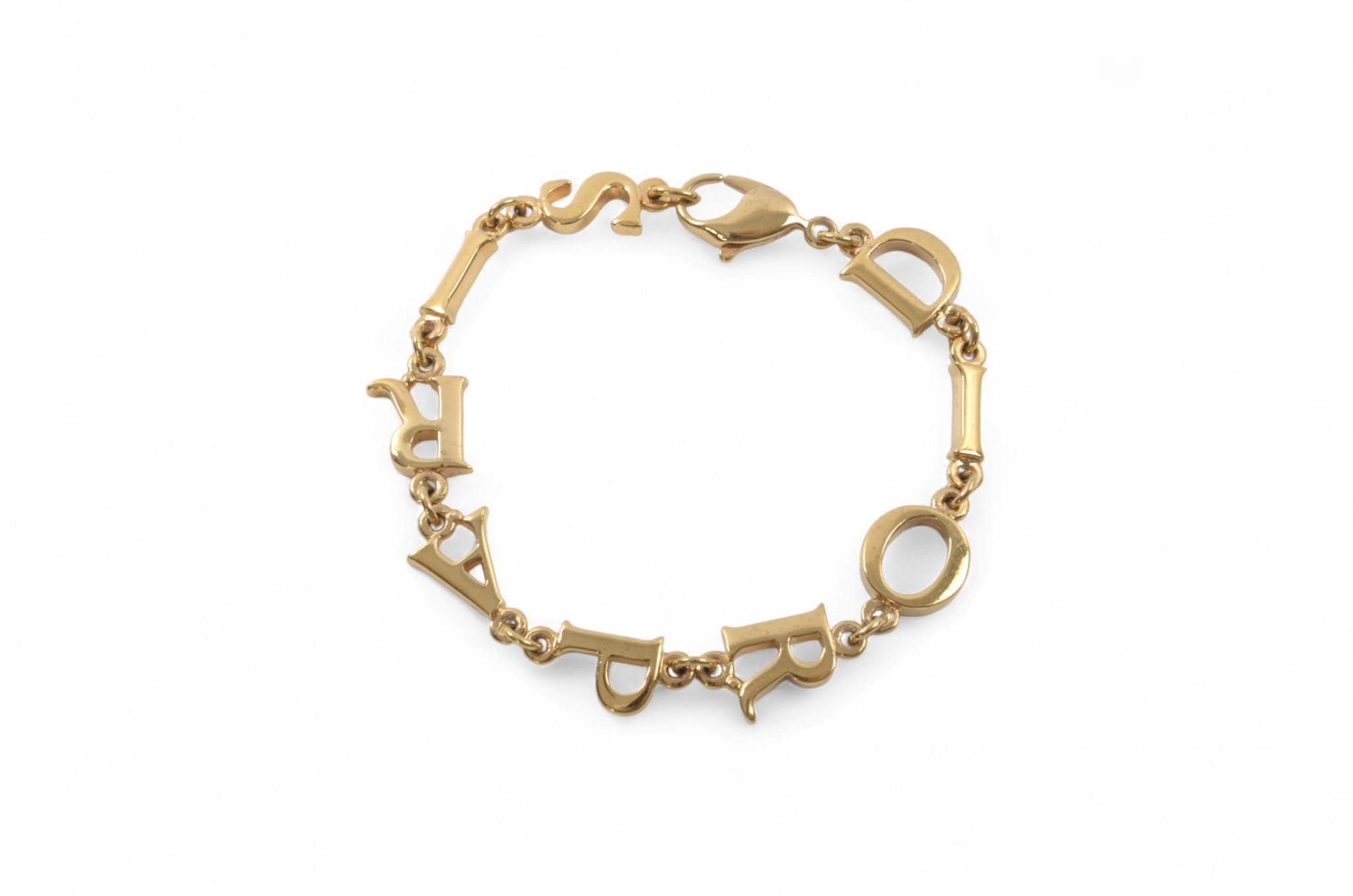 Vintage Christian Dior Logo Bracelet - Etsy