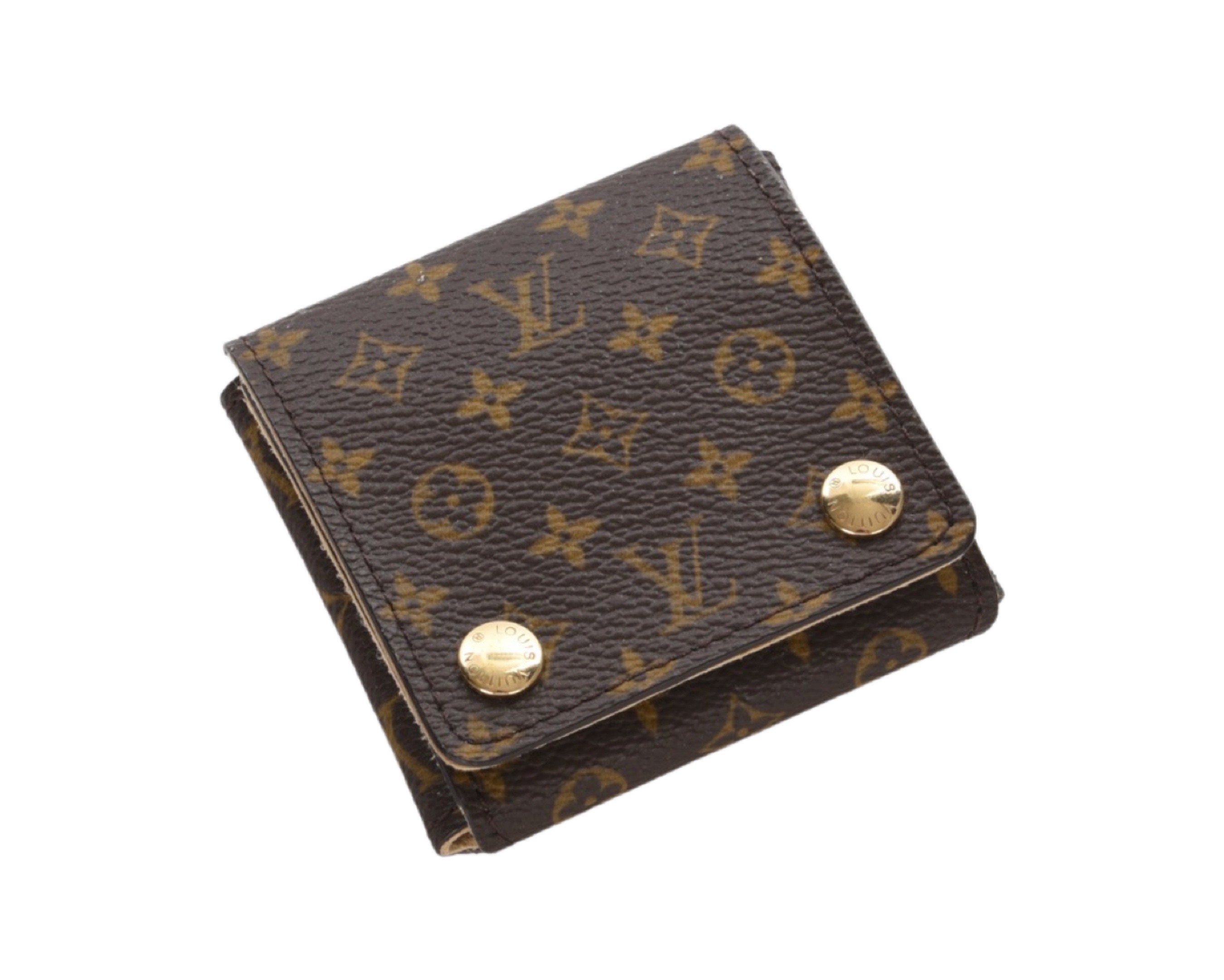 LOUIS VUITTON Monogram Folding Jewelry Case PM 1265468