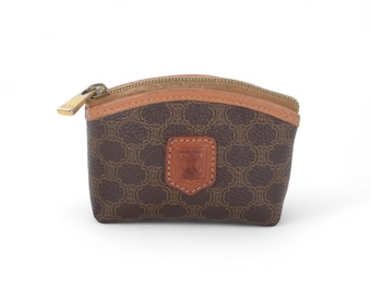 Celine Vintage Triomphe Clutch Cosmetic Bag - Luxury Designer Accessory, Authentic, Collectible