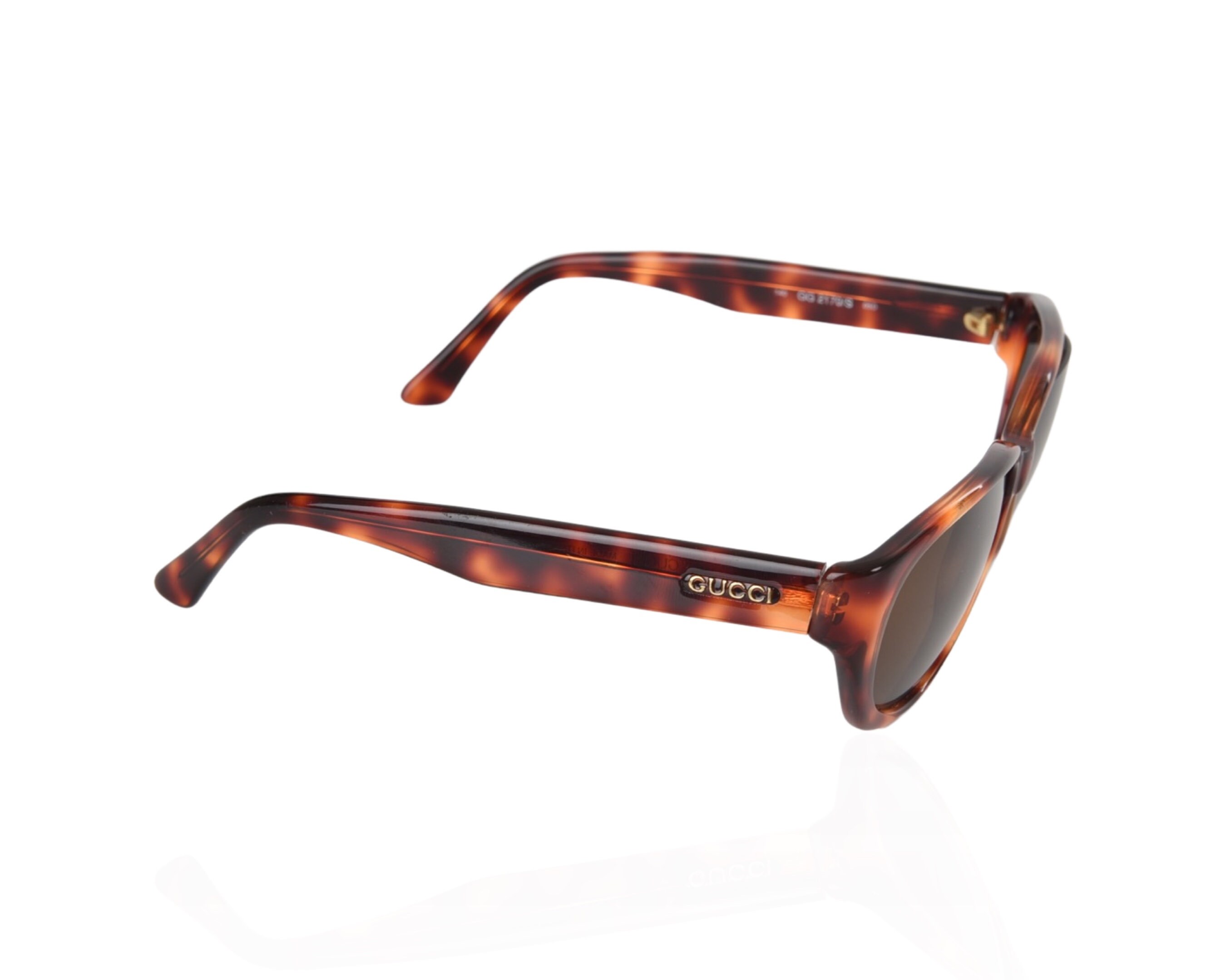 Gucci Havana Brown Tortoise Vintage Sunglasses Vintage  display picture 3