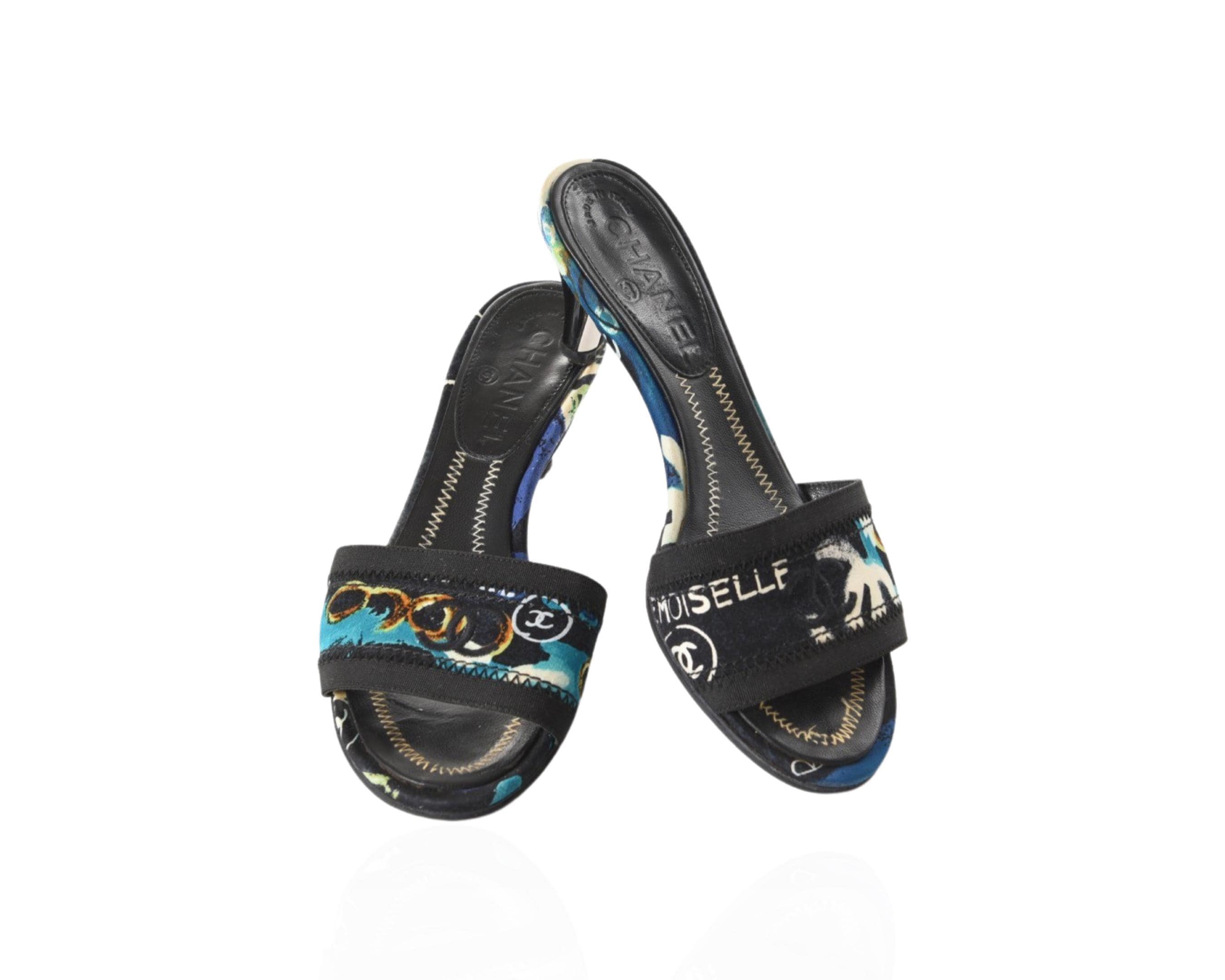 90s Sandals Chanel - Etsy Canada