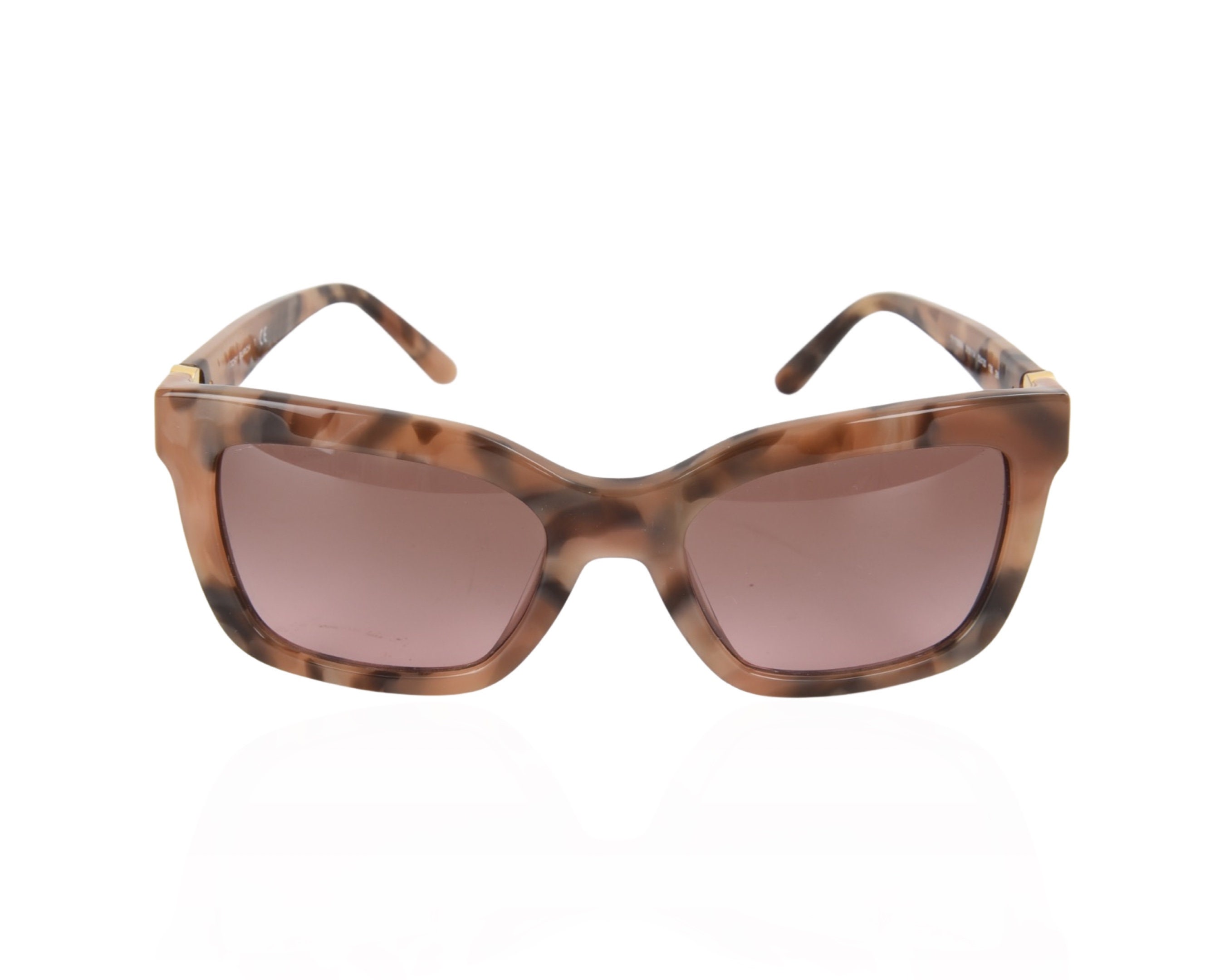 Tory Burch Tortoise Sunglasses with Tan Case Amazon.com: Tory Burch TY9063U Women main image 2