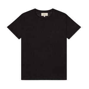 100% Hemp Knit Tee ~ Black