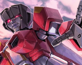 Lámina artística: Starscream