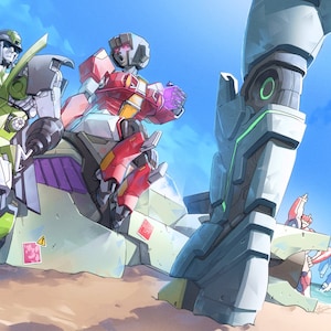 Art Print: “Decepticon Summer Fun”