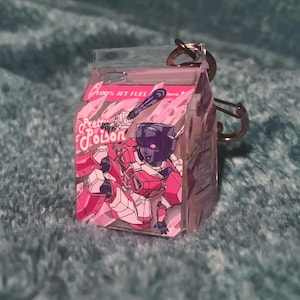 Starscream “Pretty Poison” Liquid Milk Carton Charm