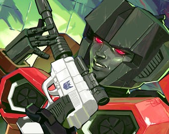 Lámina artística: Starscream “Princesa”