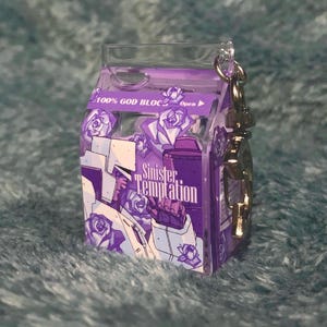 Megatron “Sinister Temptation” Liquid Milk Carton Charm