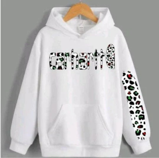 leopard print carhartt hoodie