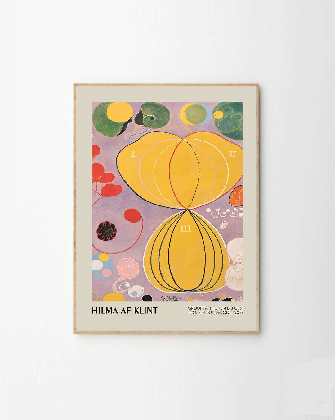 Hilma Af Klint Print DIGITAL DOWNLOAD Hilma Af Klint Poster Etsy