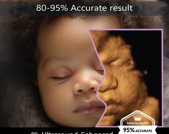 3D-, 4D-, 5D- en HD-echografie. Verander uw echo in een REALISTISCHE echo met het gezicht van uw baby, HD-echo cadeau! echografie