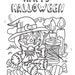 10 Halloween Printable PDF Coloring Pages Fall Coloring Halloween ...