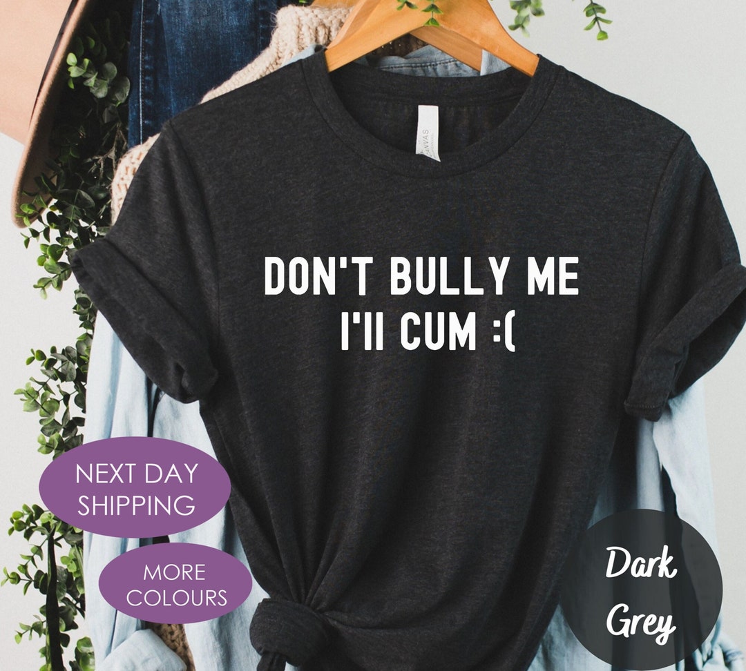 Don't Bully Me I'll Come Shirt Unisex Ironic and Etsy