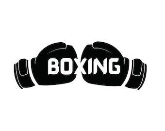 Boxing Gloves SVG File