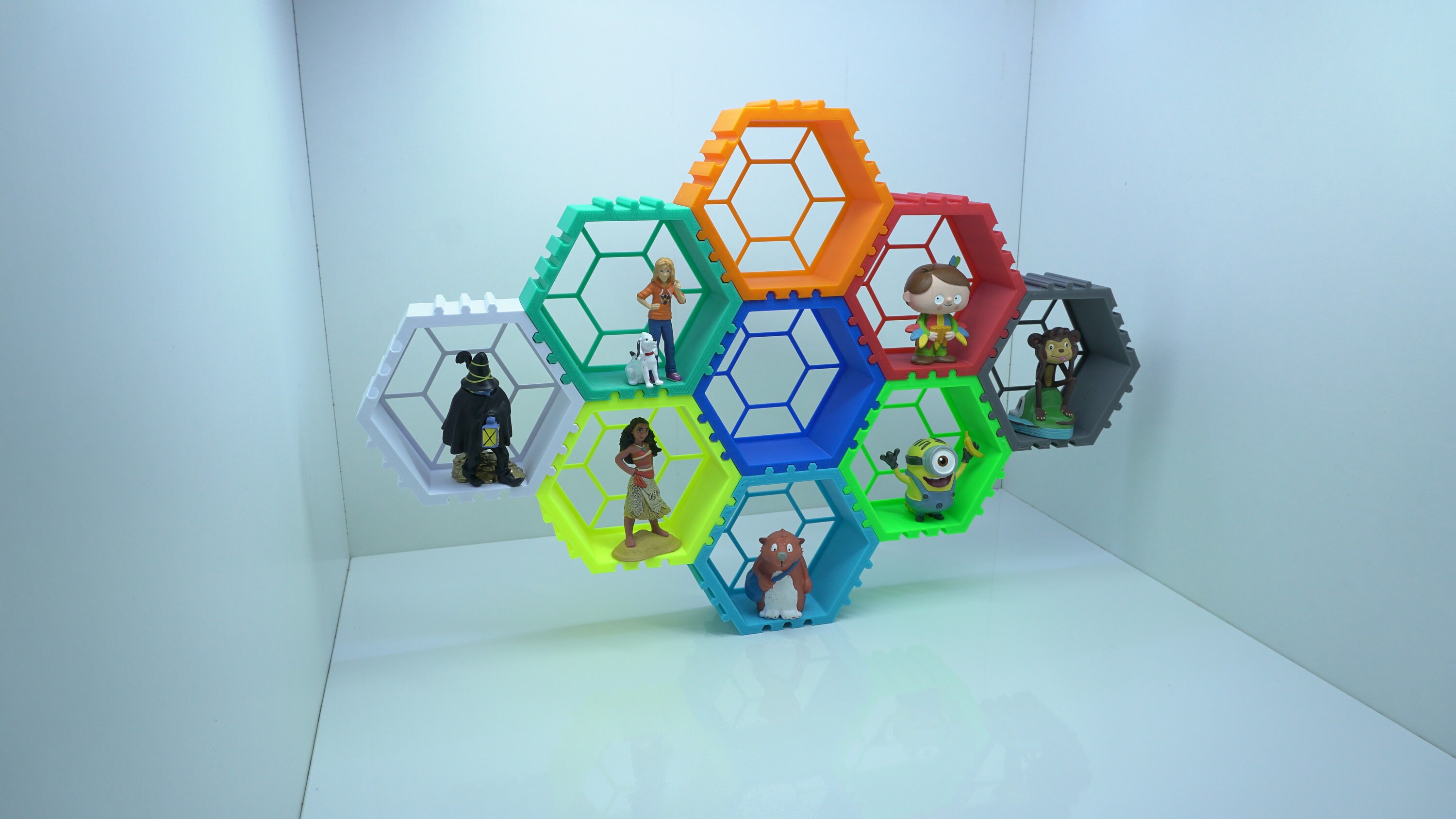 Wall Holder for LEGO Architecture Skylines 3D Printing Shelf Floating  Bracket 
