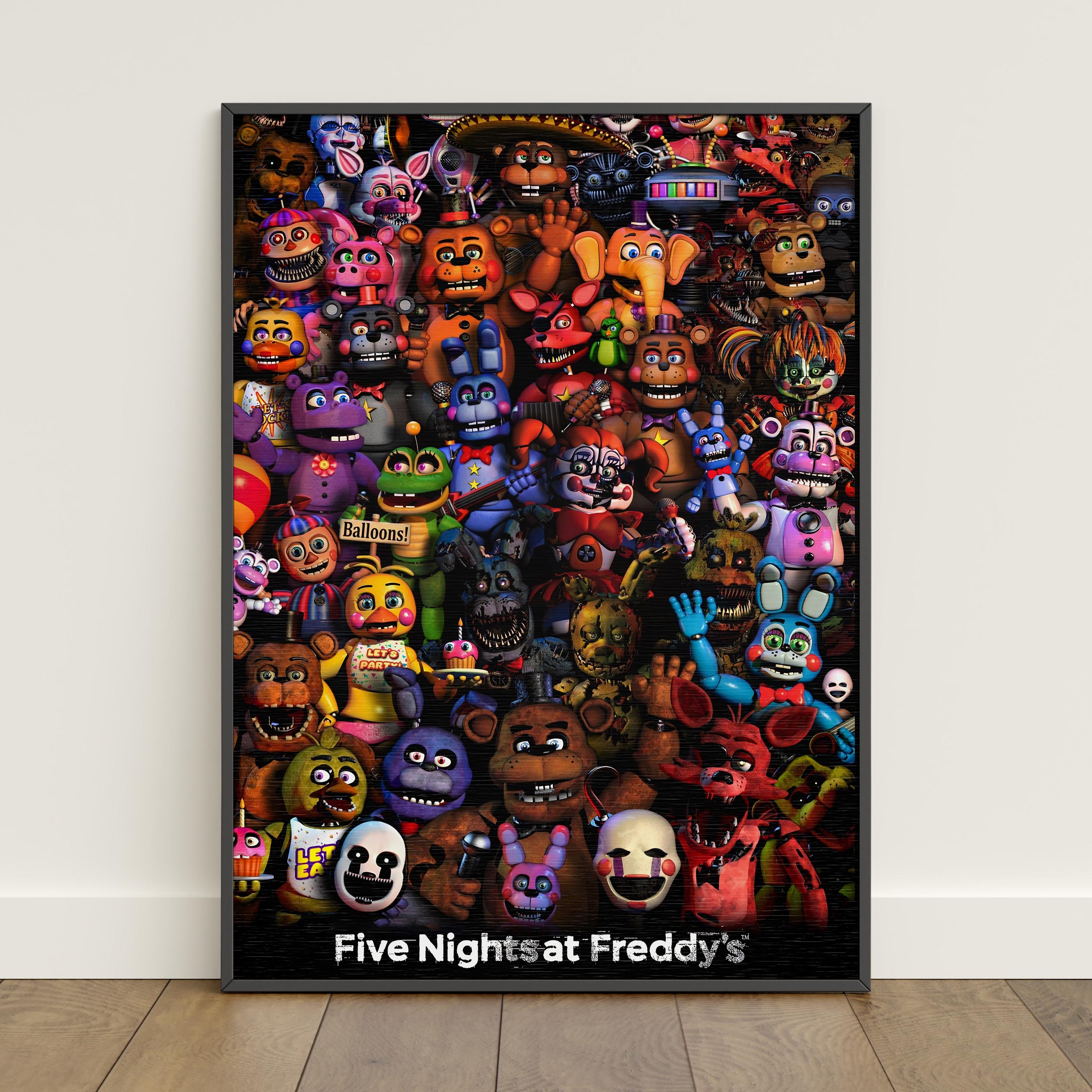 Five nights at freddy's poster - Etsy 日本