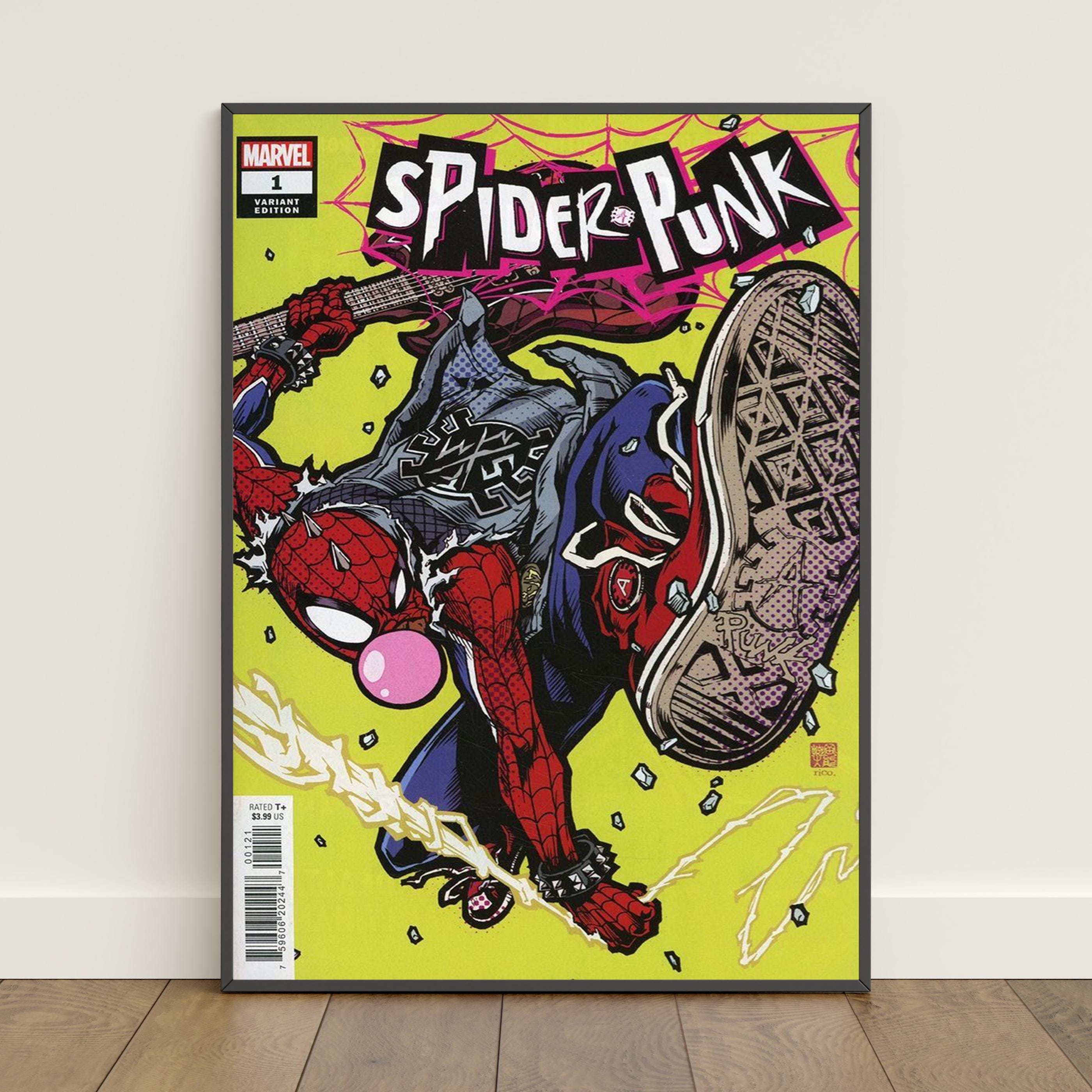 Spiderman Comic Book Covers Poster | Peter Parker Wall Art | Movie ...