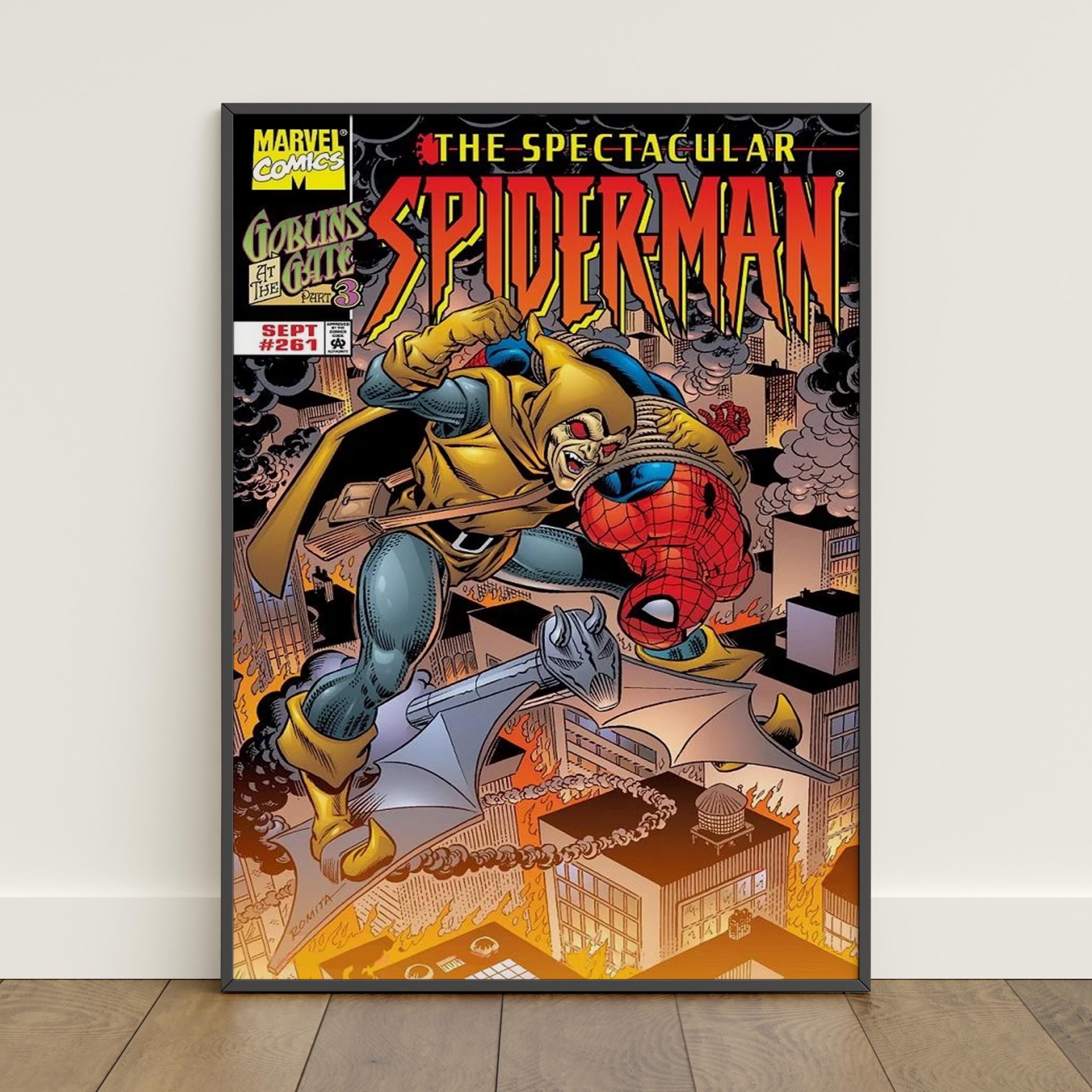 Spiderman Comic Book Covers Poster | Peter Parker Wall Art | Movie ...