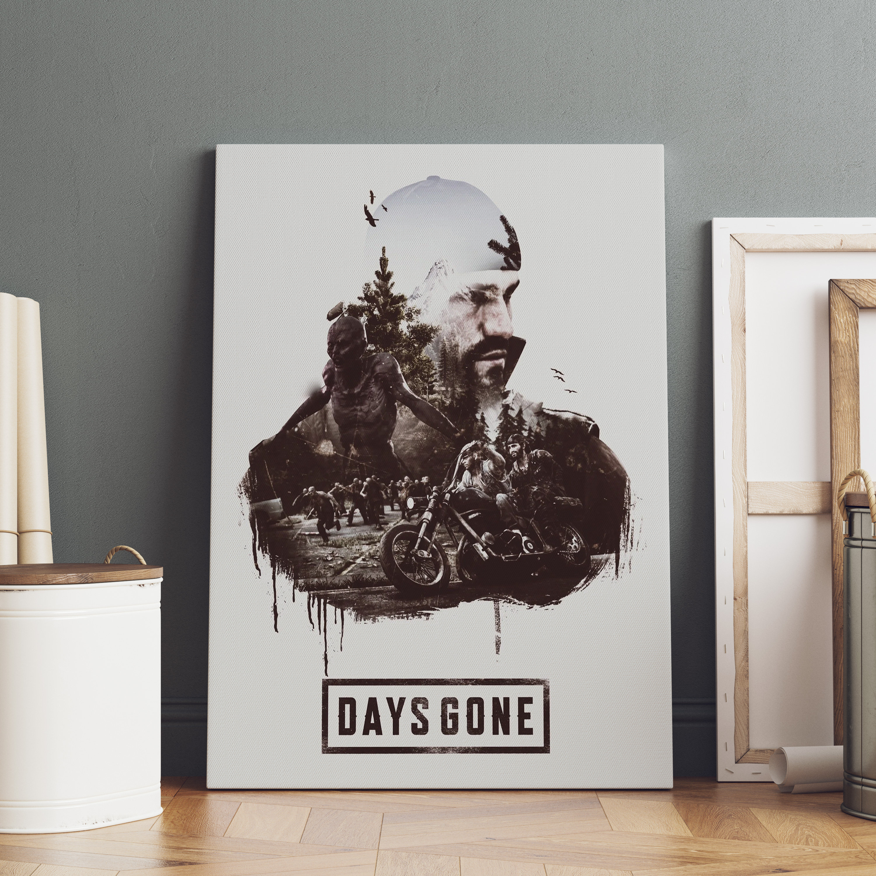 91 Days - logo Poster for Sale by BaryonyxStore