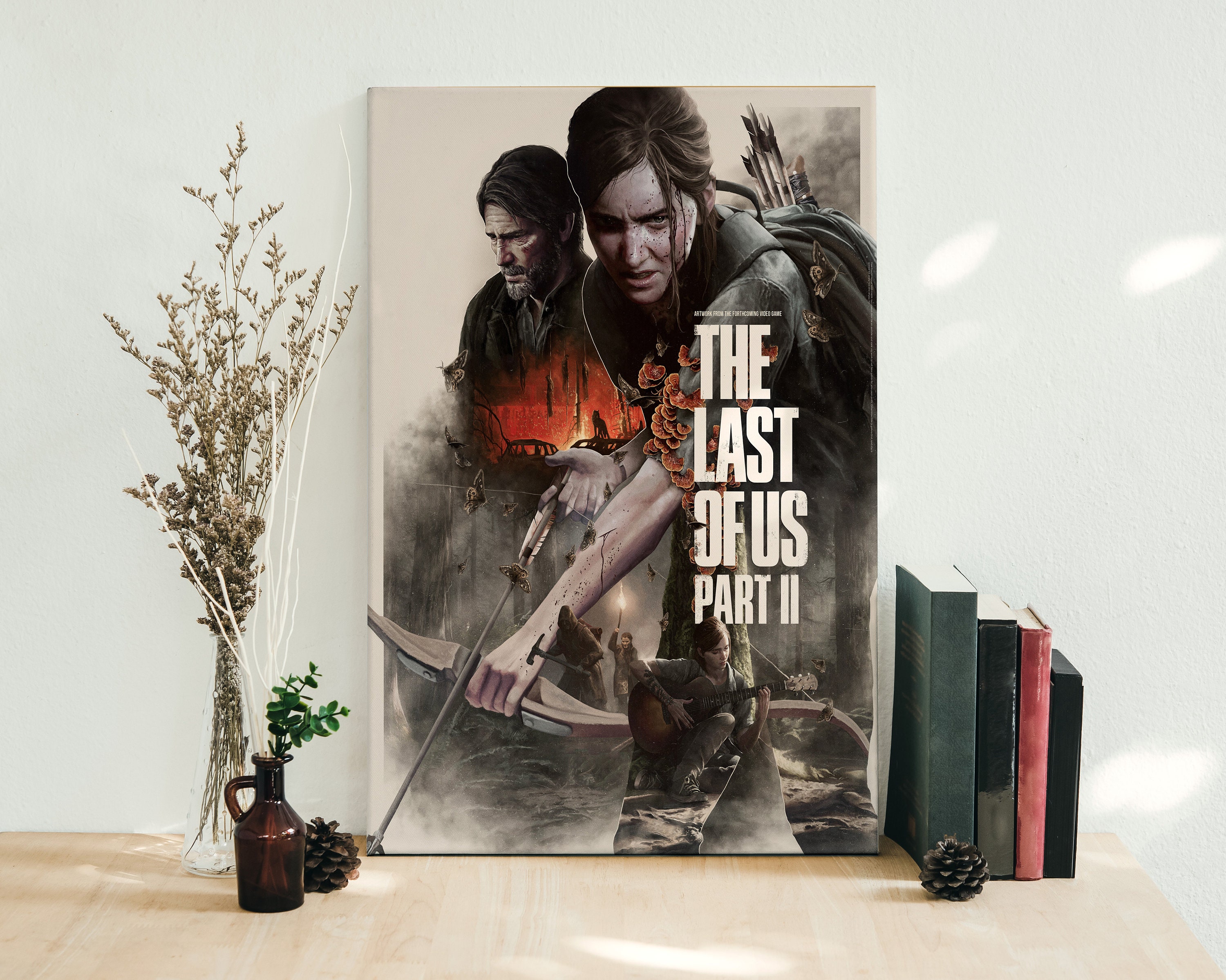 Custom Canvas Art The Last Of Us Poster Last Of Us Wallpaper Ellie