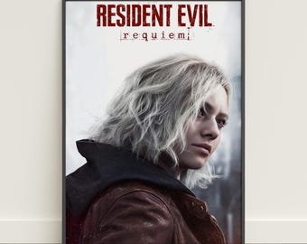 バイオハザード9 レクイエム - ビデオゲームポスター - RE9 - Etsy 日本