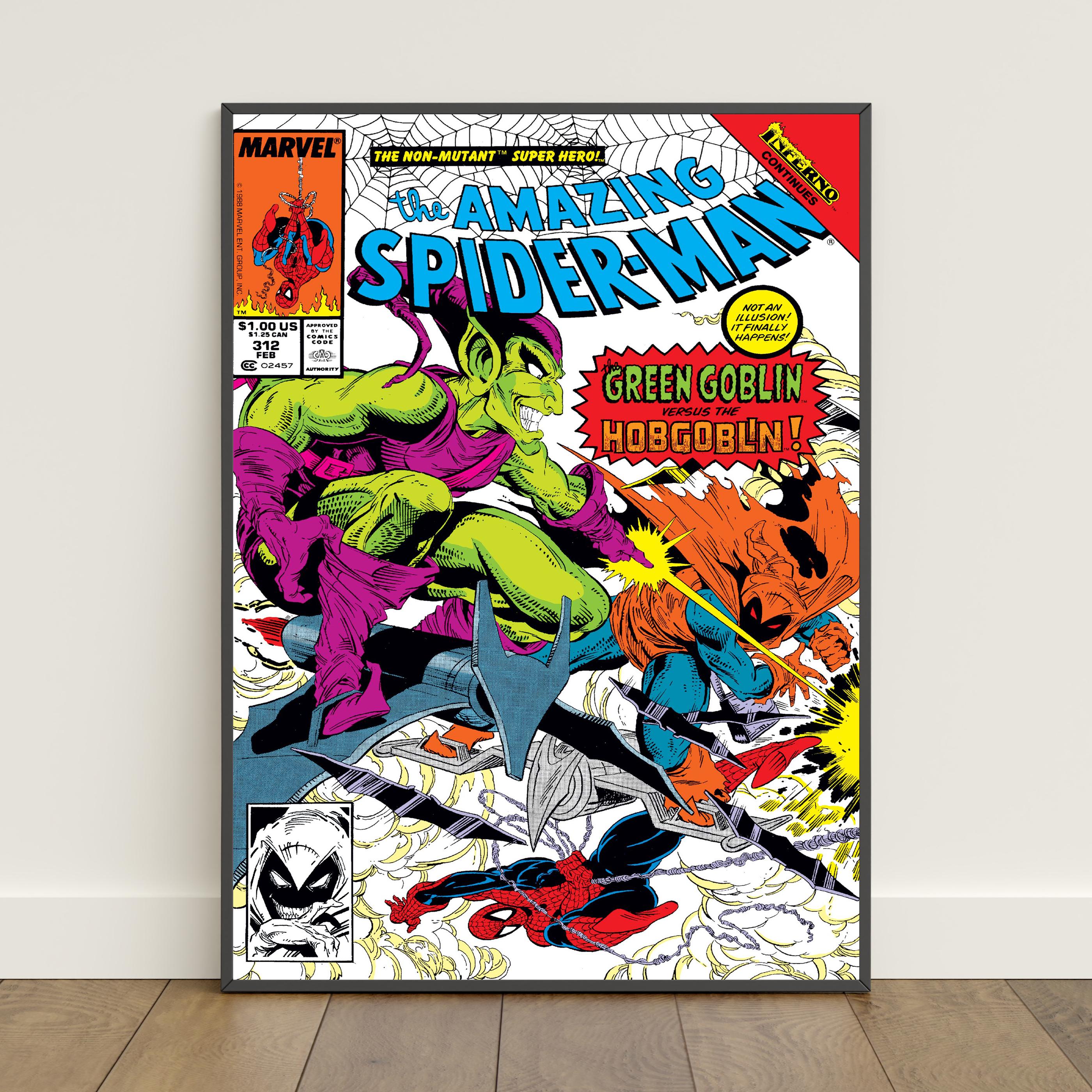 Spiderman Comic Book Covers Poster | Peter Parker Wall Art | Movie ...