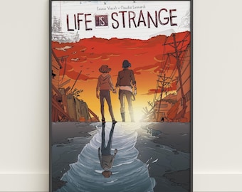 Life is Strangeのアートプリント、アーカディアベイのポスター