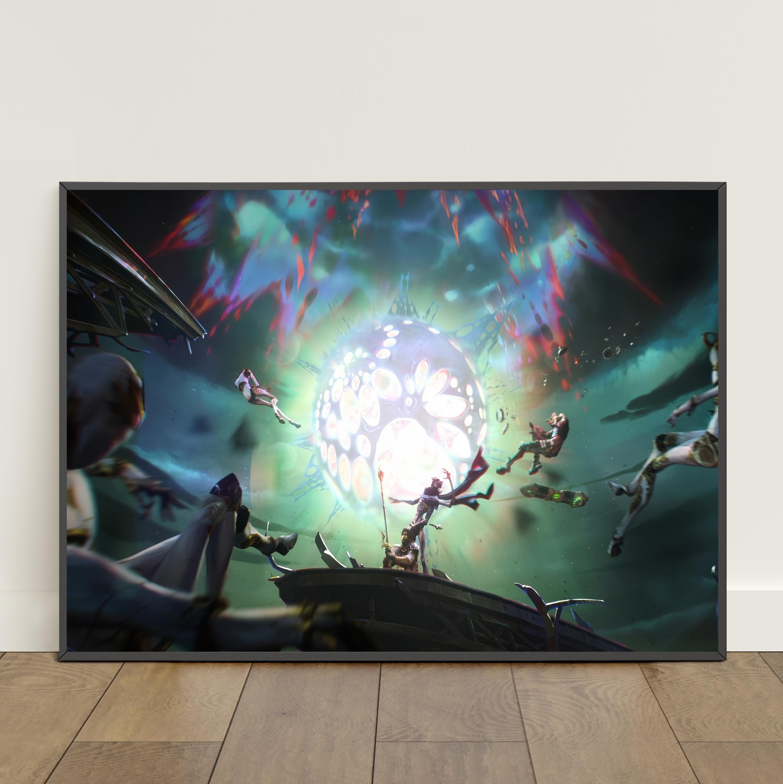 Arcane Poster | Jinx and Ekko Love Wall Art | TV Show Canvas Print #5 ...