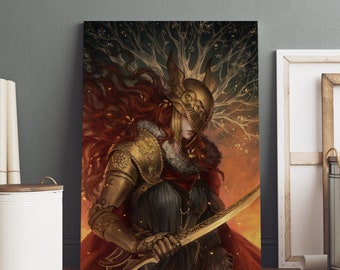 Malenia, Blade of Miquella - Elden Ring - Elden Ring - Posters and Art  Prints