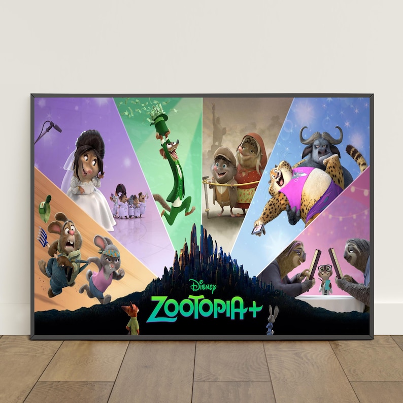 Zootopia Poster | Judy Hopps Wall Art | Movie Canvas Print - Etsy Canada