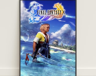 ティーダ ファイナルファンタジーX - 限定版ファインアートプリント