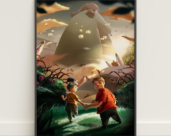 Pôster "It Takes Two" | Arte de parede Cody & May | Impressão em tela do jogo
