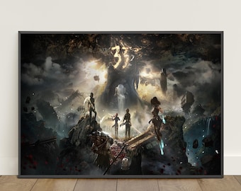 Expedition 33 Poster | Clair Obscur Wall Art | Game Canvas Print #3