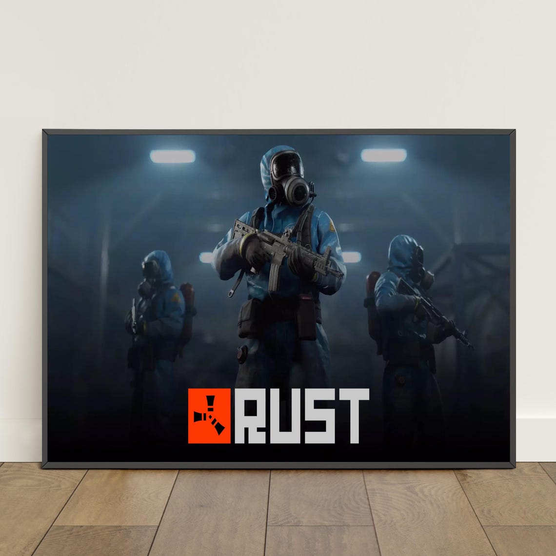 Rust Poster | Survival Game Wall Art | Game Canvas Print - Etsy