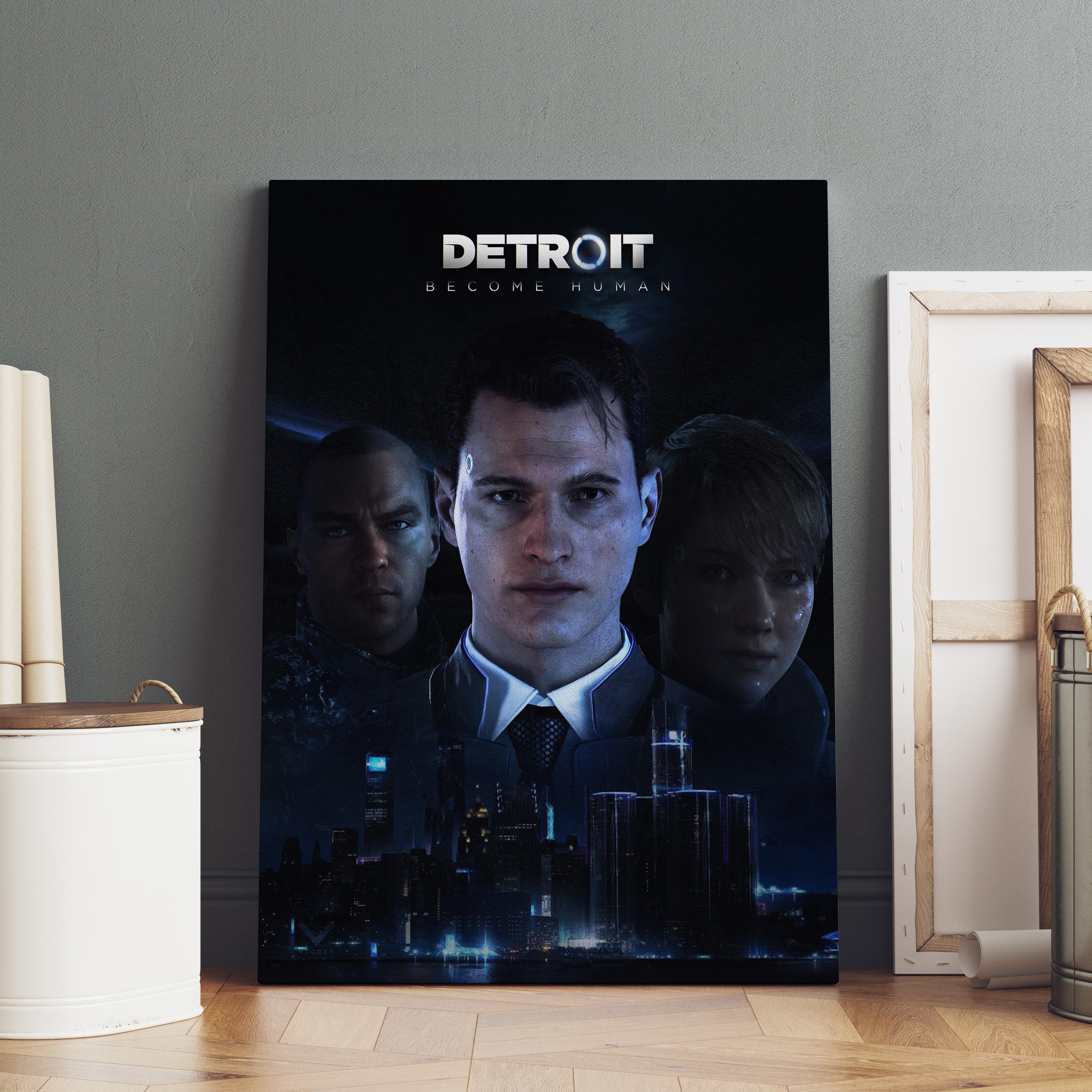 Connor RK800 Poster DETROIT BECOME HUMAN – Mitgard Store