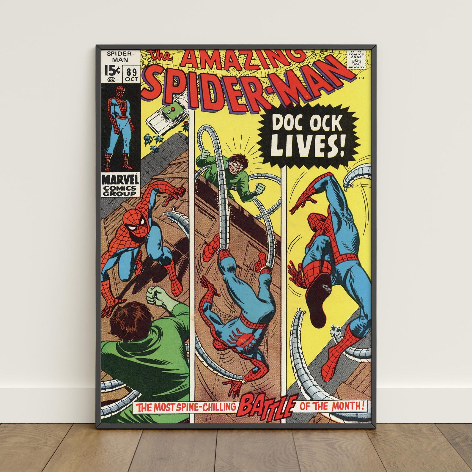 Spiderman Comic Book Covers Poster | Peter Parker Wall Art | Movie ...