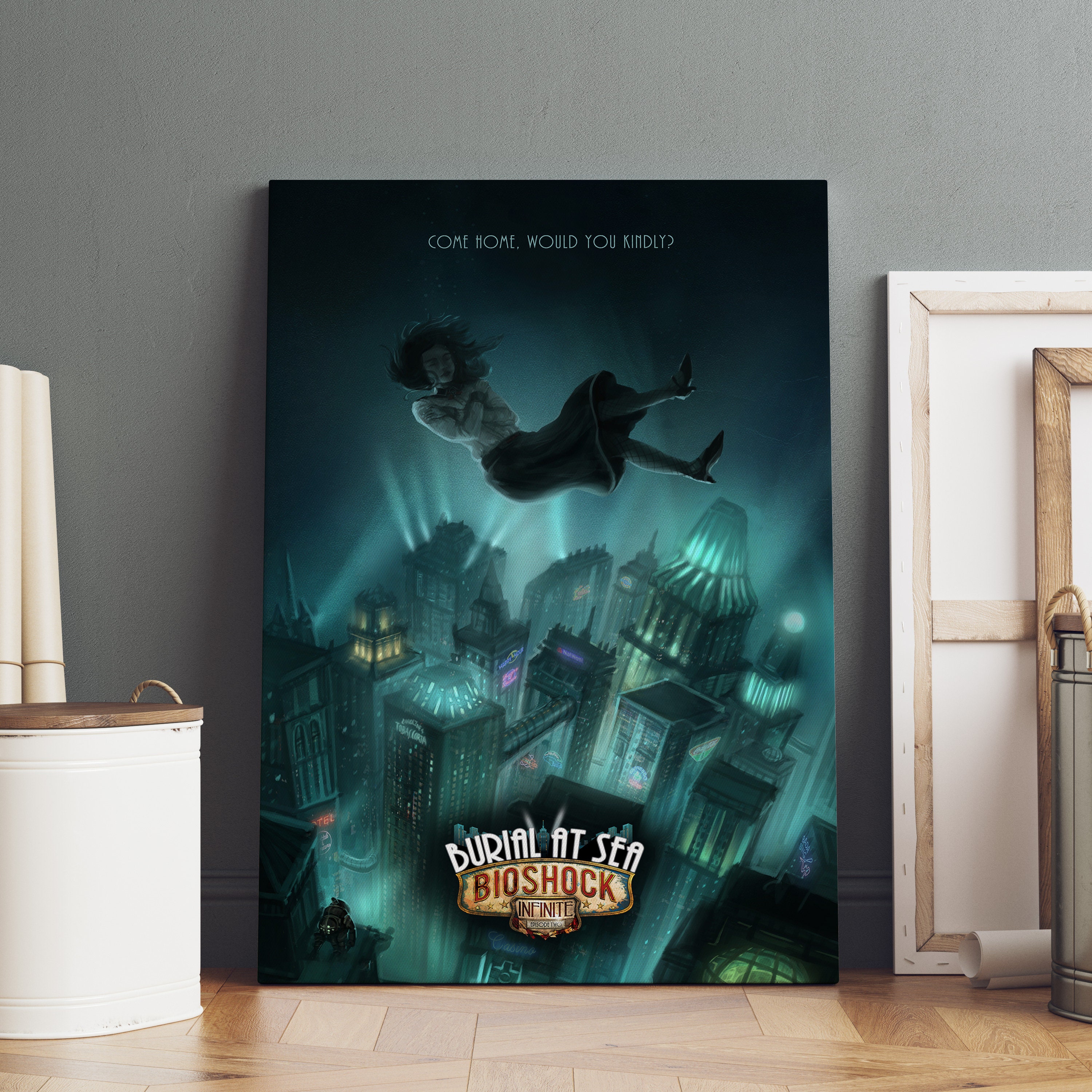 2013 Bioshock Infinite PS3 Xbox 360 PC Vintage Print Ad/Poster Authentic  Art