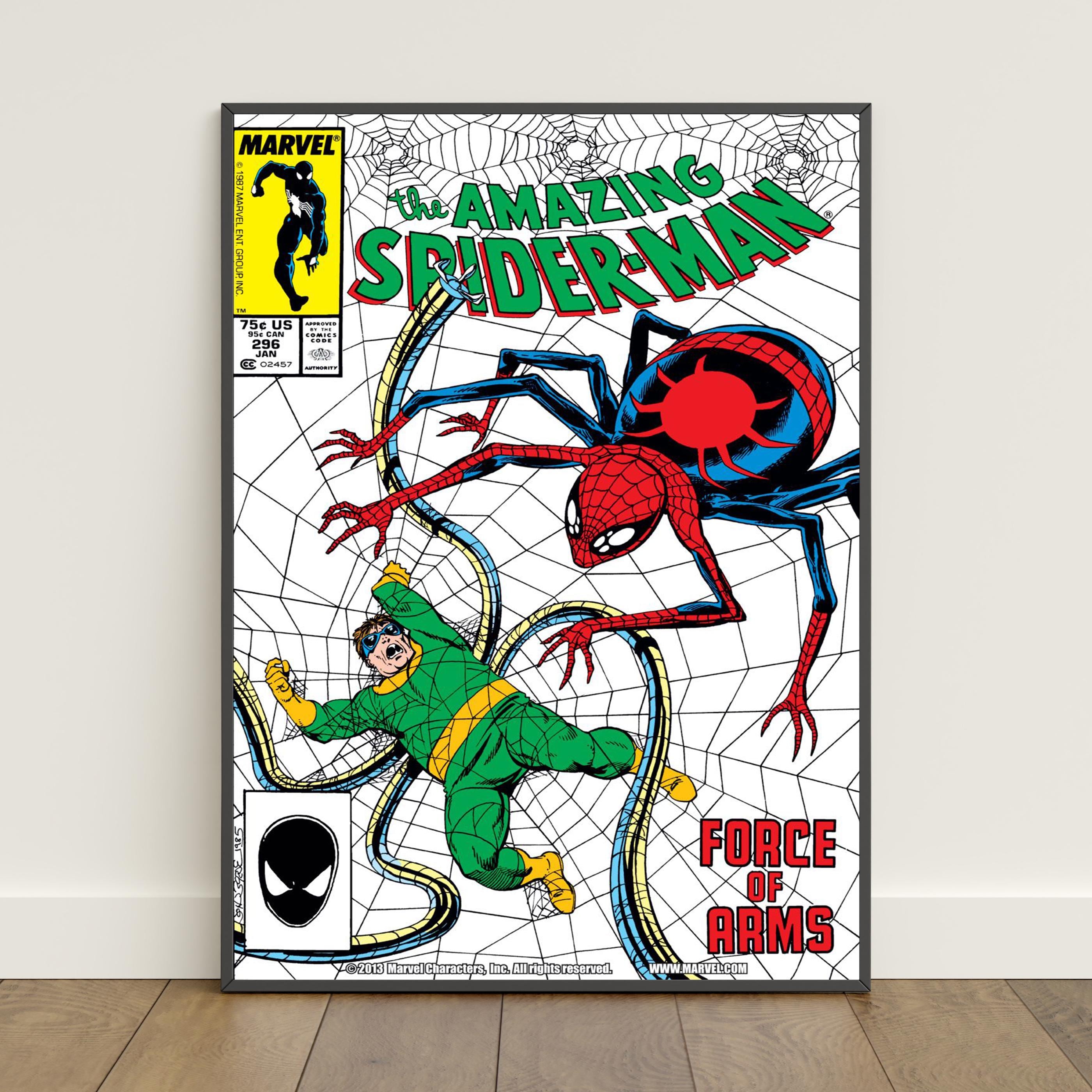 Spiderman Comic Book Covers Poster | Peter Parker Wall Art | Movie ...