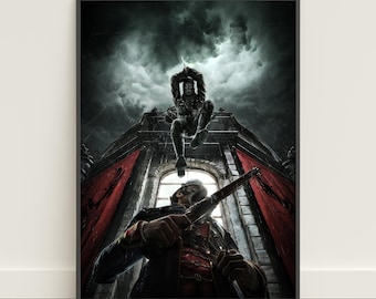 Dishonored-poster | Corvo Attano-muurkunst | Gamecanvasafdruk #3