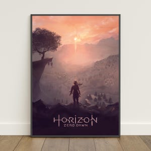 ホライゾン ゼロ ドーン ポスター | 禁じられた西 ウォールアート | ゲーム キャンバスプリント #6