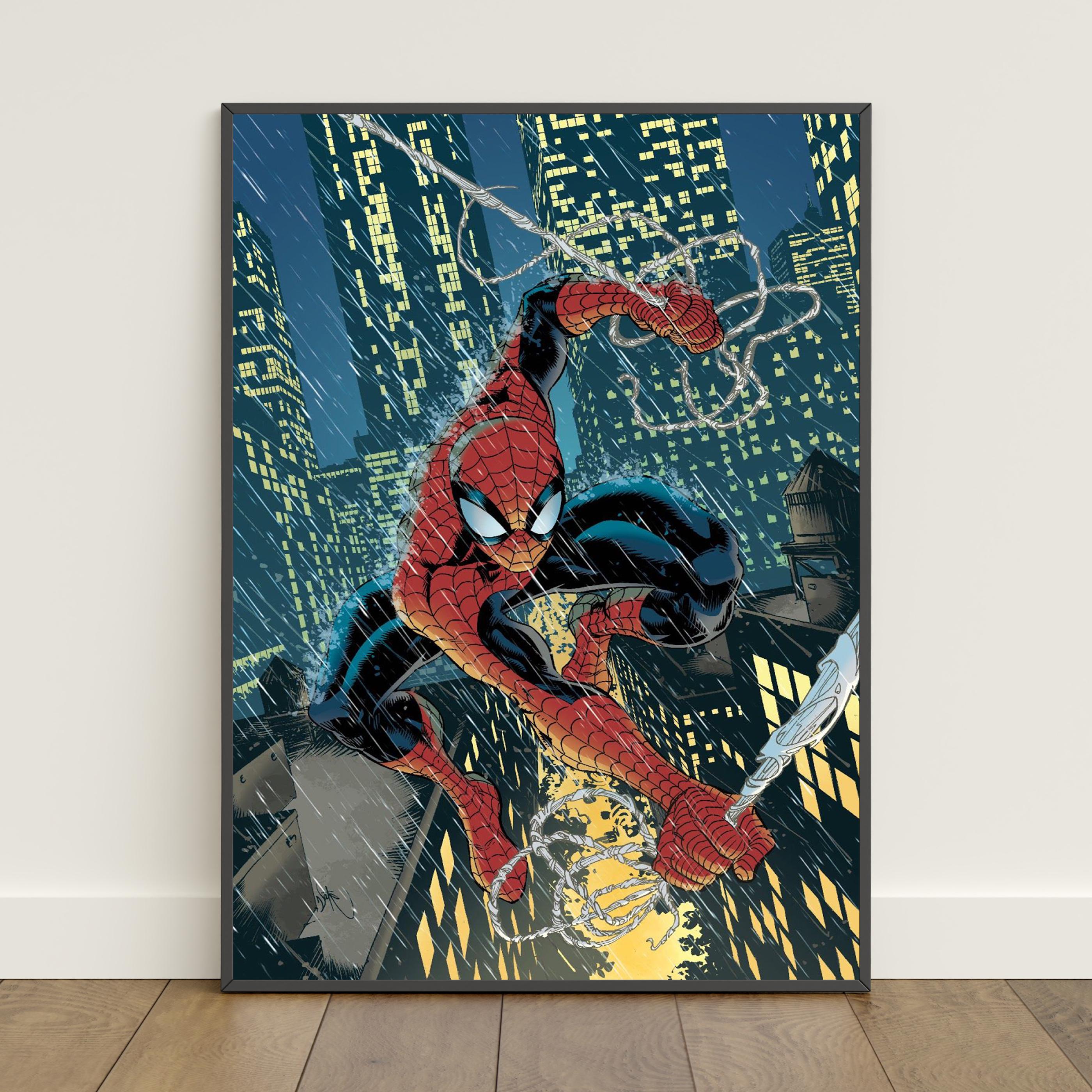 Spiderman Comic Book Covers Poster | Peter Parker Wall Art | Movie ...