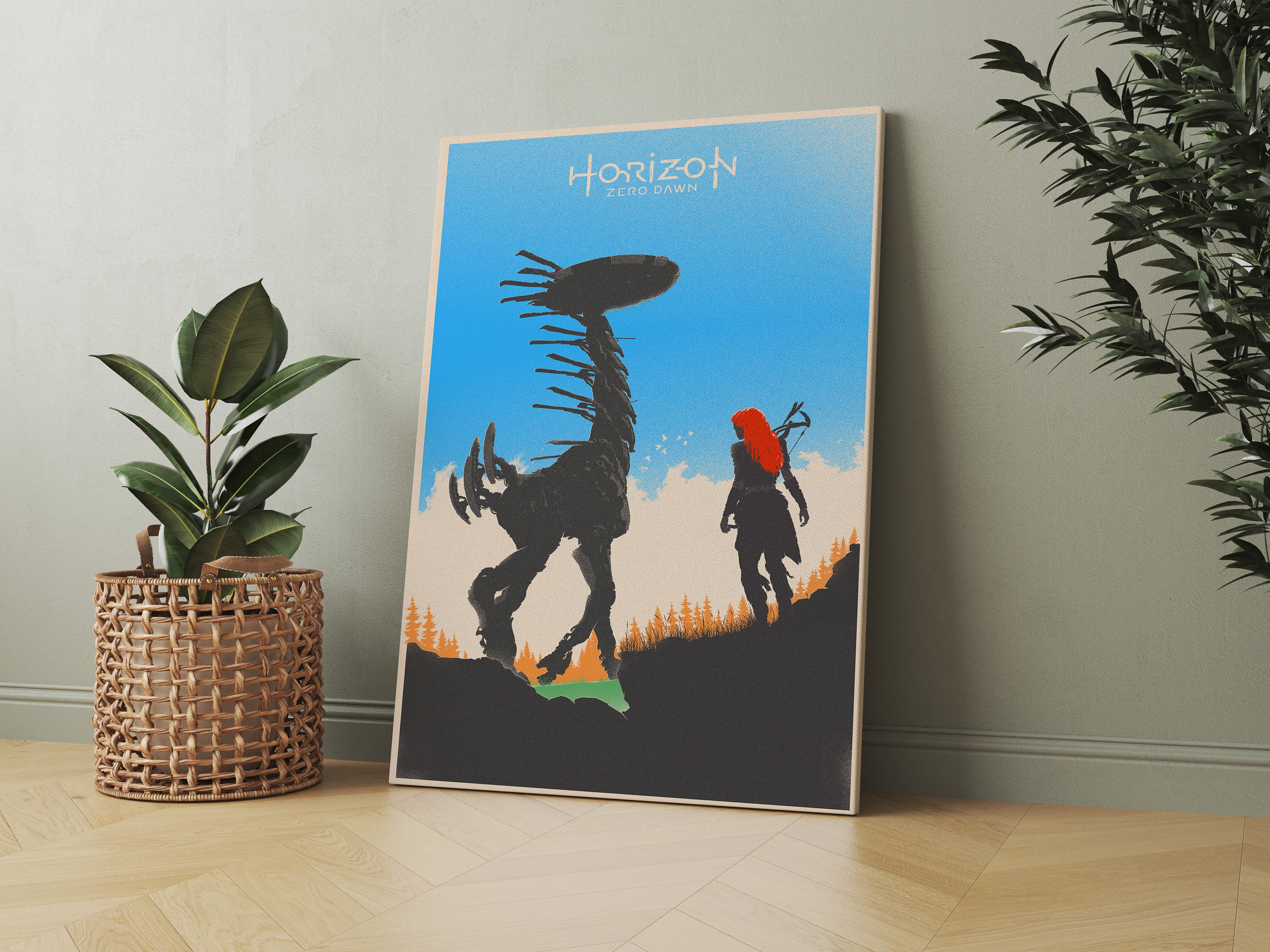 Horizon Zero Dawn Wall Scroll - 24h delivery