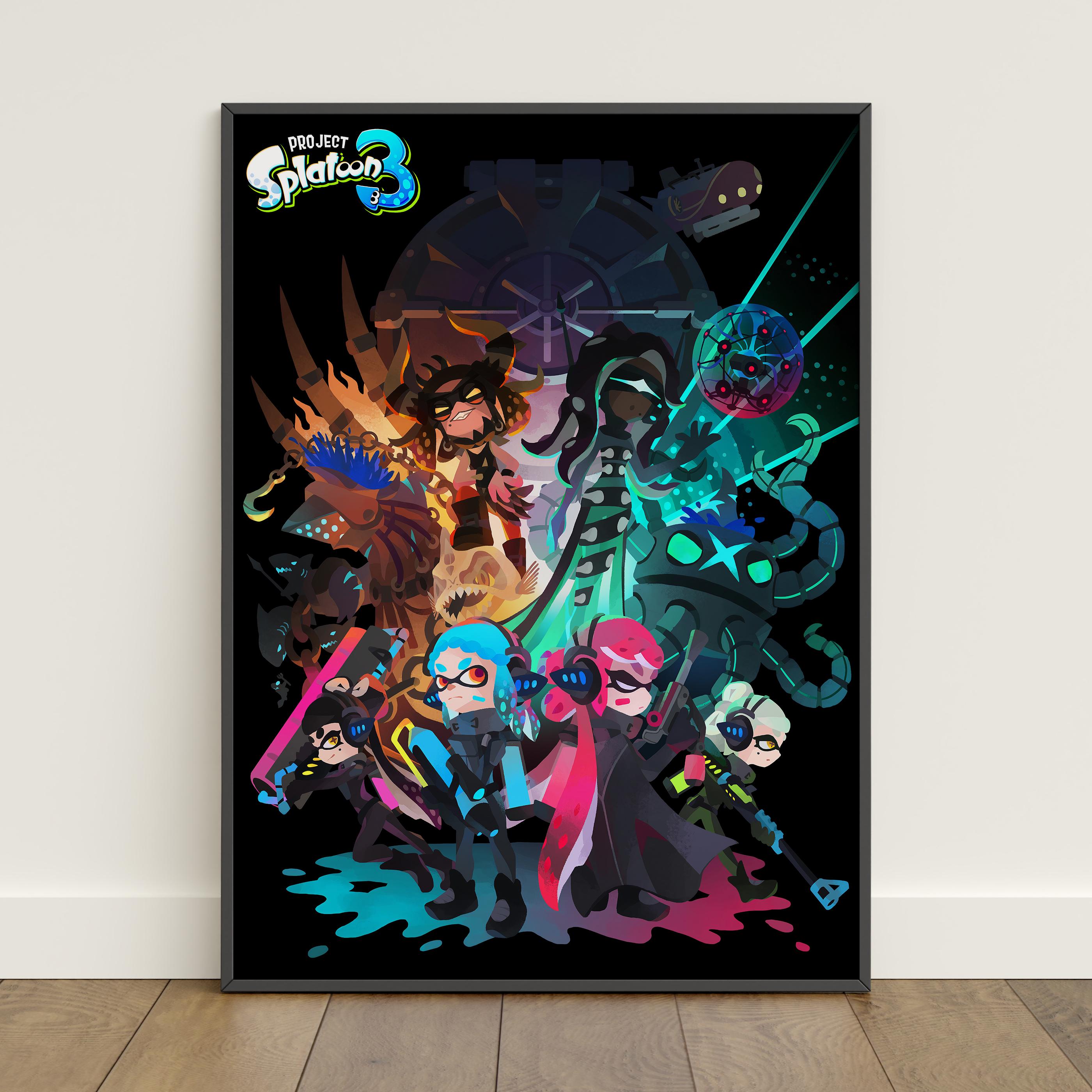 Splatoon Marina Poster - Etsy