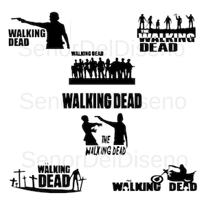 Walking Dead Svg - walking dead bundle - darrel walking dead svg - Clip Art - Image Files - Digital files - Svg - Png - Eps - Jpg Dxf