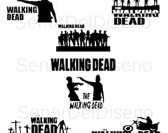 Walking Dead Svg - walking dead bundle - darrel walking dead svg - Clip Art - Image Files - Digital files - Svg - Png - Eps - Jpg Dxf