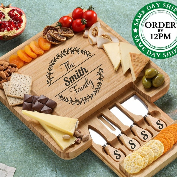 Custom Cheese Board Etsy