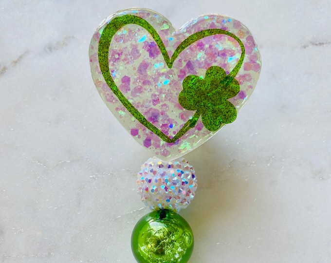 St Patrick’s Day Resin Badge Reel