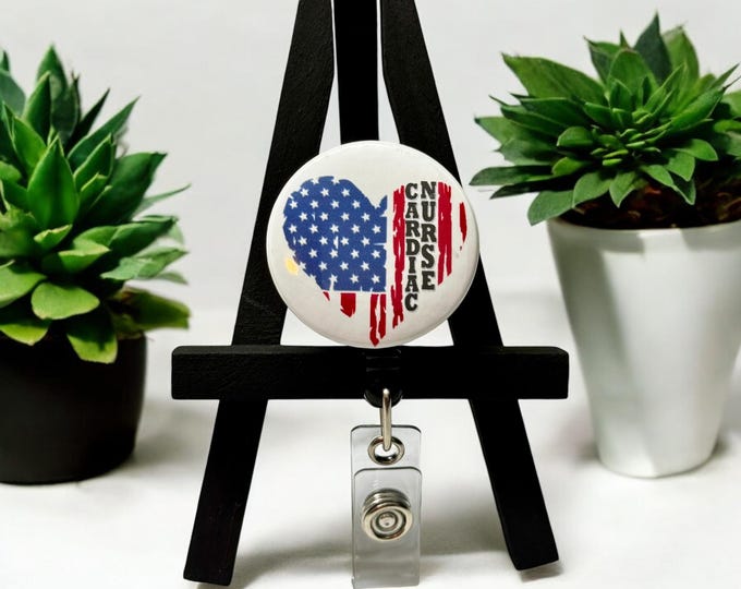 Cardiac Nurse Badge Reel- Cardiology badge reel-nurse-gift