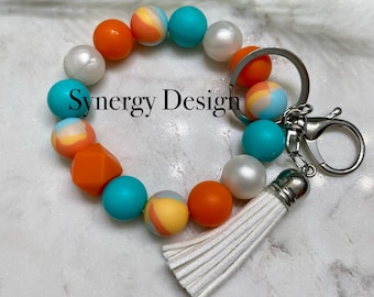 Wristlet keychains- Team Spirit Miami